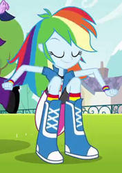 Size: 514x728 | Tagged: safe, imported from derpibooru, screencap, rainbow dash, equestria girls, cropped, female