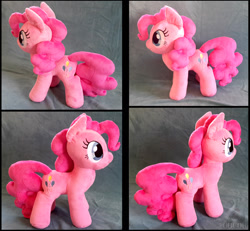 Size: 1080x1000 | Tagged: safe, artist:obcor, imported from derpibooru, pinkie pie, irl, photo, plushie, solo