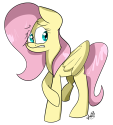 Size: 1185x1309 | Tagged: safe, artist:befishproductions, imported from derpibooru, fluttershy, female, heart eyes, looking at something, looking away, signature, simple background, solo, standing, transparent background, wingding eyes