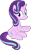 Size: 1195x1897 | Tagged: safe, artist:sketchmcreations, imported from derpibooru, starlight glimmer, the crystalling, female, looking away, simple background, sitting, solo, transparent background, vector