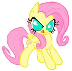 Size: 807x802 | Tagged: safe, artist:perfectaquarium, imported from derpibooru, fluttershy, pegasus, pony, female, mare, solo