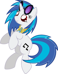 Size: 1917x2419 | Tagged: safe, artist:nazoth, imported from derpibooru, dj pon-3, vinyl scratch, element of harmony, female, solo