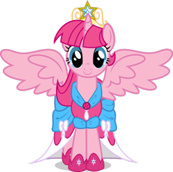 Size: 1024x1019 | Tagged: safe, artist:blah23z, edit, imported from derpibooru, pinkie pie, twilight sparkle, alicorn, pony, alicornified, female, pinkiecorn, race swap, recolor, solo, twilight sparkle (alicorn), xk-class end-of-the-world scenario