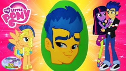 Size: 1620x912 | Tagged: safe, imported from derpibooru, flash sentry, twilight sparkle, equestria girls