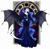 Size: 3600x3509 | Tagged: safe, artist:moryartix, imported from derpibooru, nightmare moon, human, clothes, dress, eared humanization, female, gown, horned humanization, humanized, scythe, solo, winged humanization