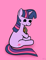Size: 786x1015 | Tagged: safe, artist:mr-1, imported from derpibooru, twilight sparkle, book, female, solo