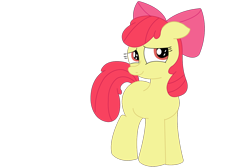 Size: 1500x1000 | Tagged: safe, artist:an-tonio, artist:railphotos, imported from derpibooru, apple bloom, adorabloom, cute, female, flat colors, simple background, solo, transparent background, vector