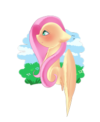 Size: 2945x3592 | Tagged: safe, artist:kurochhi, imported from derpibooru, fluttershy, female, portrait, solo