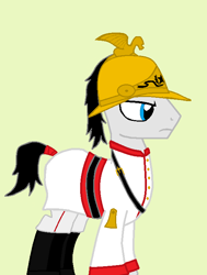 Size: 550x726 | Tagged: safe, artist:braziliancitizen, imported from derpibooru, base used, brazil, national guard, ponified