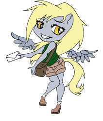 Size: 1024x1209 | Tagged: safe, artist:jadexenapus, imported from derpibooru, derpy hooves, equestria girls, female, ponied up, solo