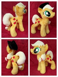 Size: 1024x1365 | Tagged: safe, artist:equinepalette, imported from derpibooru, applejack, irl, photo, plushie, solo