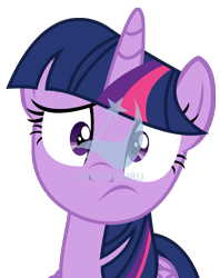 Size: 1763x2222 | Tagged: safe, imported from derpibooru, twilight sparkle, alicorn, pony, derpibooru, april fools, confused, derpibooru premium, female, meta, obtrusive watermark, solo, twilight sparkle (alicorn), watermark