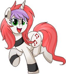 Size: 264x294 | Tagged: safe, artist:xwhitedreamsx, imported from derpibooru, oc, oc only, oc:ruby notes, pony, unicorn, simple background, solo, transparent background