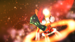 Size: 1920x1080 | Tagged: safe, artist:star-lightstarbright, imported from derpibooru, sunburst, the crystalling, 3d, magic, male, solo