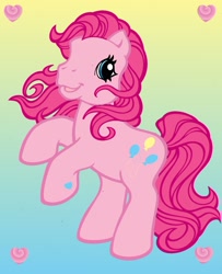 Size: 1531x1883 | Tagged: safe, imported from derpibooru, pinkie pie, earth pony, pony, female, g3, g4, g4 to g3, generation leap, mare, solo