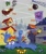 Size: 1358x1629 | Tagged: safe, artist:andypriceart, idw, imported from derpibooru, mare do well, rainbow dash, tank, bald eagle, bird, eagle, pegasus, pony, tortoise, spoiler:comic, spoiler:comic41, dreary, feather, female, lamppost, mare, pinball, rainbow crash, raised leg, slapstick, swirly eyes