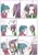 Size: 1191x1684 | Tagged: source needed, safe, artist:unousaya, imported from derpibooru, aria blaze, sonata dusk, equestria girls, rainbow rocks, :<, accidental kiss, angry, annoyed, arisona, blushing, clothes, comic, cute, dodge, duo, embarrassed, exclamation point, fast, faster than you know, female, food, frown, glare, heart, japanese, japanese reading order, kiss on the lips, kissing, lesbian, lidded eyes, open mouth, pictogram, pocky, punch, question mark, right to left, shipping, smiling, speech bubble, sweat, tsundaria, tsundere, unamused, wavy mouth, wide eyes