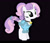 Size: 2072x1800 | Tagged: safe, artist:zeldafreak159, imported from derpibooru, sweetie belle, unicorn, alternate cutie mark, alternate universe, bell, bell collar, black background, bow, clothes, collar, female, headset, older, older sweetie belle, simple background, solo, tail bow