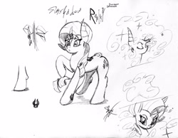 Size: 3285x2549 | Tagged: safe, artist:marvelousqueen, imported from derpibooru, rarity, fanfic art, female, monochrome, solo