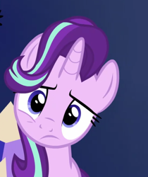 Size: 388x461 | Tagged: safe, imported from derpibooru, screencap, starlight glimmer, the crystalling, confused, female, solo