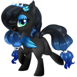 Size: 1120x1135 | Tagged: safe, artist:sugguk, imported from derpibooru, oc, oc only, bat pony, pony, solo