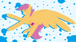 Size: 3520x1960 | Tagged: safe, artist:lovestar124, imported from derpibooru, scootaloo, cutie mark, female, solo, the cmc's cutie marks