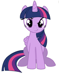 Size: 2000x2496 | Tagged: safe, artist:lonewolf3878, imported from derpibooru, twilight sparkle, alicorn, pony, female, looking at you, mare, simple background, sitting, smirk, solo, transparent background, twilight sparkle (alicorn)