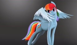 Size: 5200x3080 | Tagged: safe, artist:lunebat, imported from derpibooru, rainbow dash, abstract background, female, solo