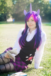 Size: 427x640 | Tagged: safe, imported from derpibooru, twilight sparkle, human, clothes, cosplay, costume, irl, irl human, photo, solo