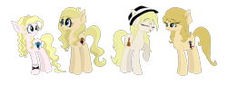 Size: 2048x768 | Tagged: safe, artist:php76, deleted from derpibooru, imported from derpibooru, chest fluff, evolution, hat, ponified, taylor swift