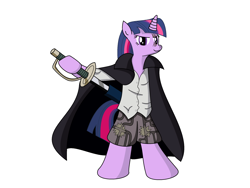 Size: 2400x1800 | Tagged: safe, artist:ziemniax, imported from derpibooru, twilight sparkle, one piece, shanks