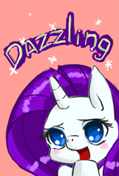 Size: 1181x1748 | Tagged: safe, artist:keisis, imported from derpibooru, rarity, dazzling, female, solo, squee