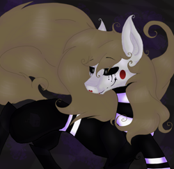 Size: 3508x3425 | Tagged: safe, artist:shadowbeast74, imported from derpibooru, pony, five nights at freddy's, five nights at freddy's 2, marionette, ponified, solo