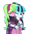 Size: 1637x1880 | Tagged: safe, artist:cbear624, imported from derpibooru, lemon zest, sonata dusk, equestria girls, blushing, breasts, busty sonata dusk, female, hug, lemonata, lesbian, requested art, shipping