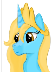 Size: 774x1033 | Tagged: safe, artist:lordswinton, imported from derpibooru, oc, oc only, alicorn, pony, bust, commission, portrait, solo