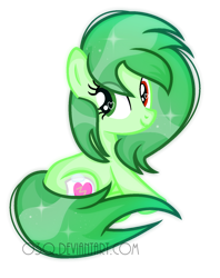 Size: 1268x1604 | Tagged: safe, artist:petunikka, imported from derpibooru, oc, oc only, oc:vanna melon, pony, base used, heart eyes, heterochromia, simple background, solo, transparent background, wingding eyes