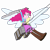 Size: 4000x4000 | Tagged: safe, artist:amante56, imported from derpibooru, pinkie pie, equestria girls, 3d maneuver gear, attack on titan, crossover, female, simple background, solo, transparent background, vector