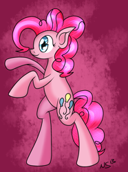 Size: 1379x1853 | Tagged: safe, artist:novaspark, imported from derpibooru, pinkie pie, female, solo