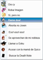 Size: 282x392 | Tagged: safe, imported from derpibooru, applejack, discord, pinkie pie, rainbow dash, death note, dragon ball, meme, spanish, translated in the description