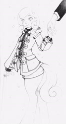 Size: 1225x2305 | Tagged: safe, artist:-fuchs-, imported from derpibooru, oc, oc only, oc:anon, satyr, blind, offspring, parent:oc:snowdrop