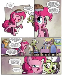 Size: 1324x1601 | Tagged: safe, artist:agnesgarbowska, idw, imported from derpibooru, applejack, granny smith, pinkie pie, spoiler:comic, spoiler:comicff27, faic