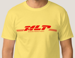 Size: 550x432 | Tagged: dead source, safe, artist:mikej, imported from derpibooru, dhl, logo parody, shipping, shirt design