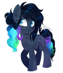 Size: 747x863 | Tagged: safe, artist:spacechickennerd, imported from derpibooru, oc, oc only, oc:nebula, simple background, solo, transparent background