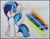 Size: 800x629 | Tagged: safe, artist:kristysk, imported from derpibooru, dj pon-3, vinyl scratch, pony, unicorn, female, marker, marker drawing, markers, simple background, smiling, solo, traditional art, white background