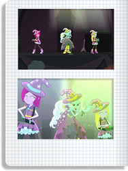 Size: 320x425 | Tagged: safe, imported from derpibooru, fuchsia blush, lavender lace, trixie, equestria girls, rainbow rocks, female, trixie and the illusions