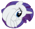 Size: 8300x7000 | Tagged: safe, artist:tardifice, edit, imported from derpibooru, vector edit, rarity, the gift of the maud pie, absurd resolution, behaving like pinkie pie, female, imitation, meme, morph ball, pinball, rariball, simple background, solo, transparent background, vector