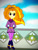 Size: 774x1032 | Tagged: safe, artist:fluffydus, imported from derpibooru, adagio dazzle, equestria girls, rainbow rocks, female, smiling, solo, when she smiles