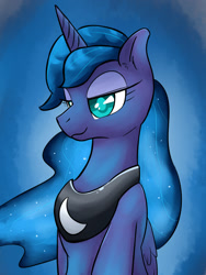 Size: 1200x1600 | Tagged: safe, artist:gamijack, imported from derpibooru, princess luna, female, solo