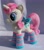 Size: 2016x2288 | Tagged: safe, artist:faktim49, imported from derpibooru, twinkleshine, pony, clothes, irl, photo, plushie, socks, solo, tail bow