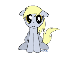 Size: 3648x2736 | Tagged: safe, artist:chibi95, imported from derpibooru, derpy hooves, pegasus, pony, female, floppy ears, mare, simple background, solo, transparent background